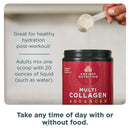 Ancient Nutrition, Multi Collagen Advanced, Powder, Hydrate, Lemon Lime 30 Servings, 17 oz (483 g) - DailyVita