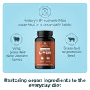 Ancient Nutrition, Ancient Glandulars, Tablet, Once Daily Liver, 30ct - DailyVita