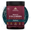 Ancient Nutrition, Multi Collagen Advanced, Powder, Hydrate, Mixed Berry, 30 Servings, 17 oz (480 g) - DailyVita
