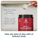 Ancient Nutrition, Multi Collagen Advanced, Powder, Hydrate, Mixed Berry, 30 Servings, 17 oz (480 g) - DailyVita
