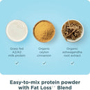 Ancient Nutrition® Whey Protein + Fat Loss Blend Cinnamon Vanilla 18 Servings 572 g - DailyVita