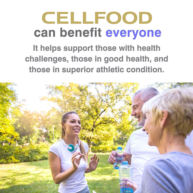 Cellfood 液体浓缩1盎司 +免费 CellFood Lumina Health氧气的书籍