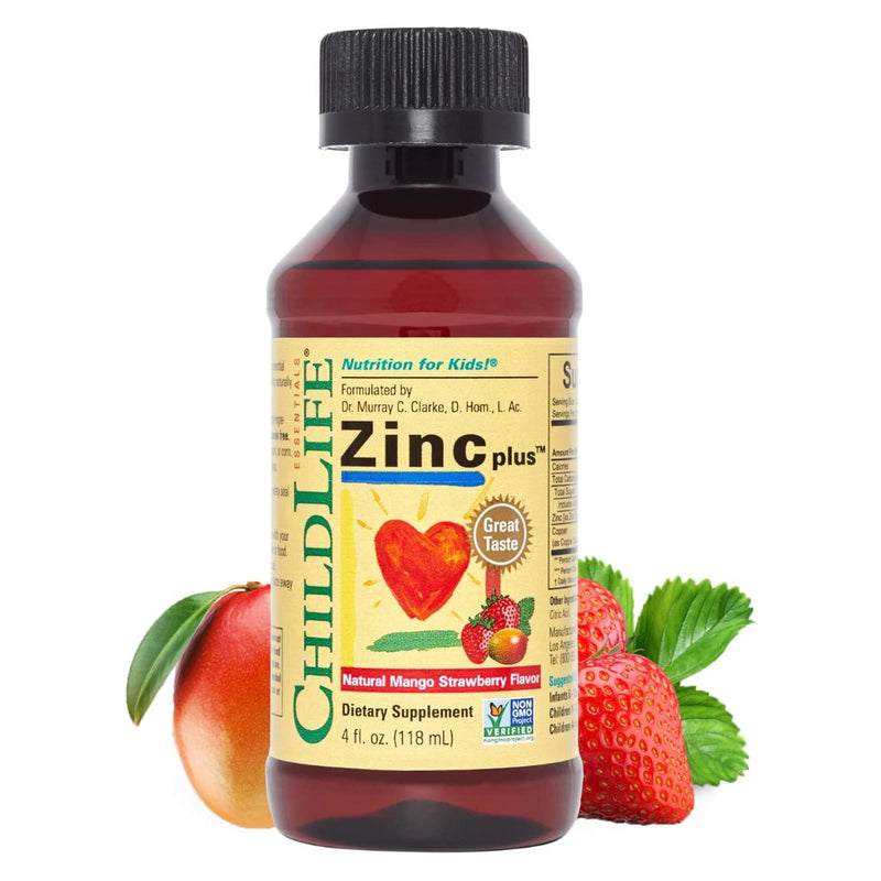 CLEARANCE! ChildLife Zinc Plus 4 oz, BEST BY 01/2025