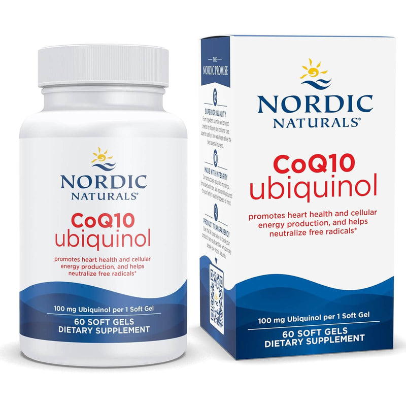 Nordic® CoQ10 Ubiquinol™ Unflavored 60 Softgels