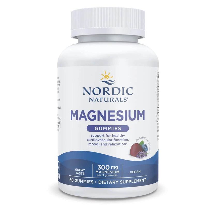 Nordic® Magnesium Blueberry Lavender 60 Gummies