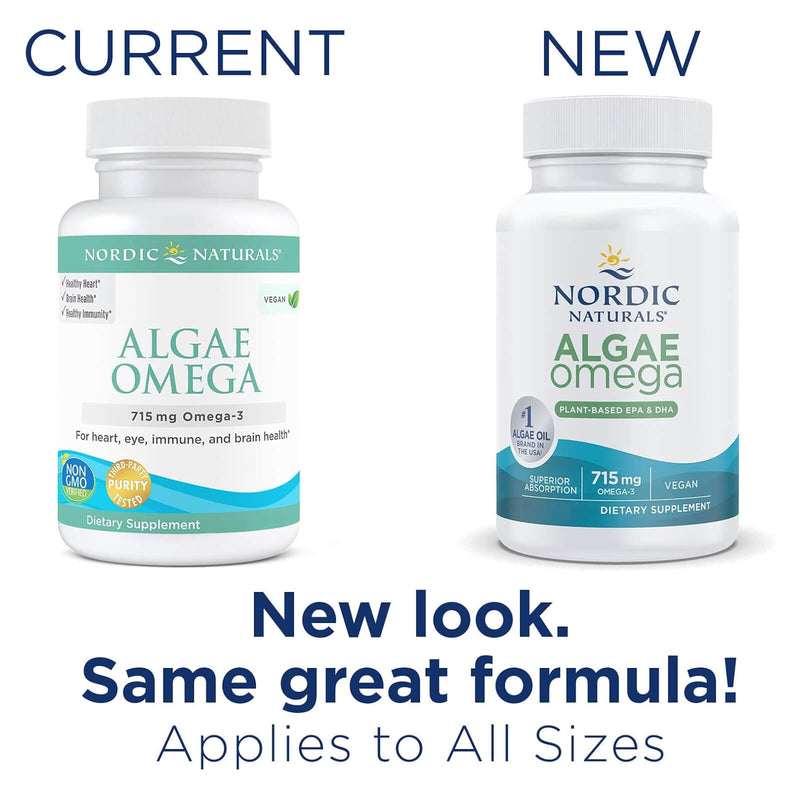 Nordic® Algae Omega Unflavored 60 Softgels