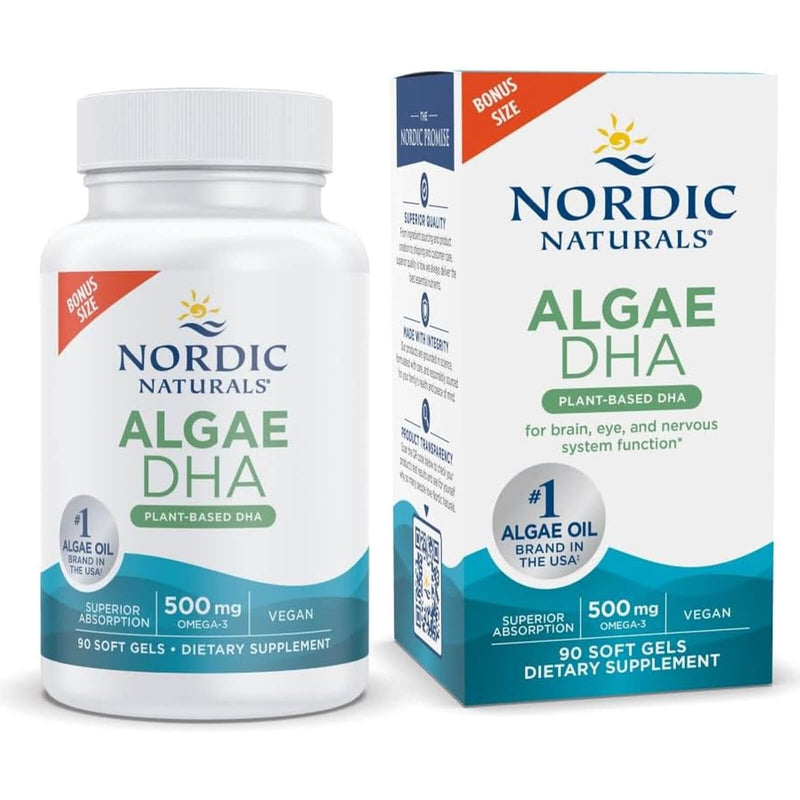 Nordic® Algae DHA Unflavored 90 Softgels