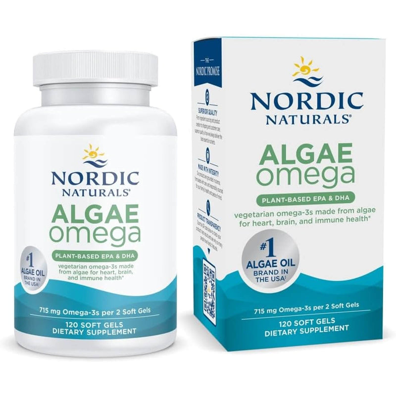 Nordic® Algae Omega Unflavored 120 Softgels