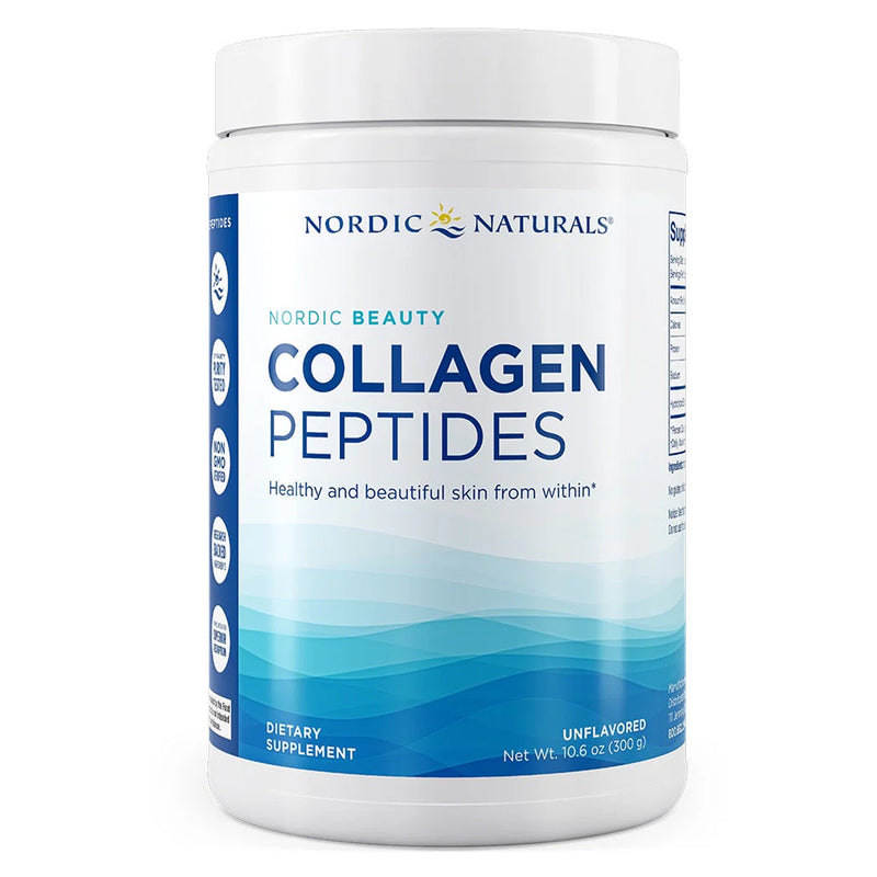 Nordic Beauty Collagen Peptides Unflavored 10.6 oz (300 g) Powder