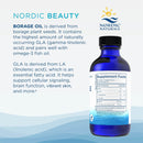 Nordic Beauty Borage Oil Unflavored 4 oz