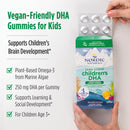 Nordic® Zero Sugar Children's DHA™ Vegetarian Gummy Chews Passionfruit Lemon 30 Gummies - DailyVita