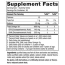 Nordic® Zero Sugar Children's DHA™ Gummy Chews Tropical Punch 30 Gummies - DailyVita