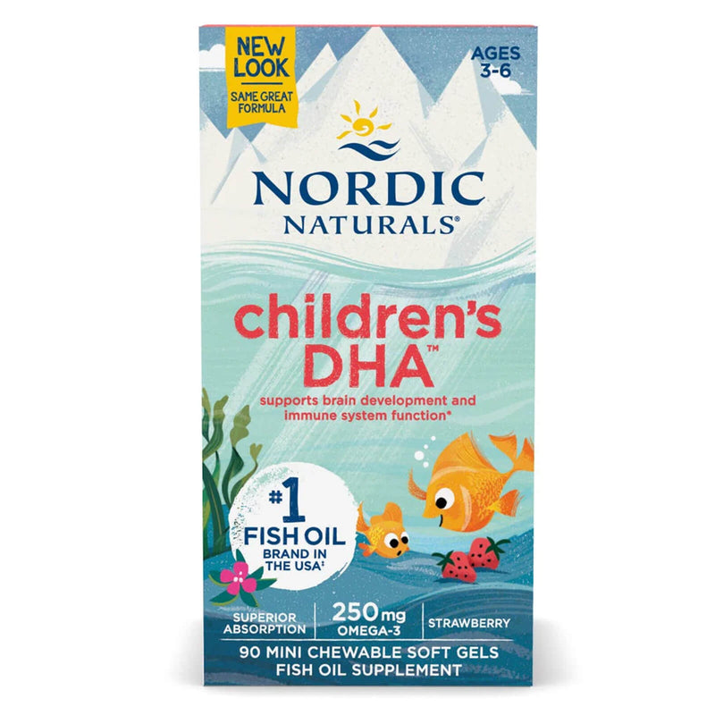 Nordic® Children's DHA™ Strawberry 90 Softgels