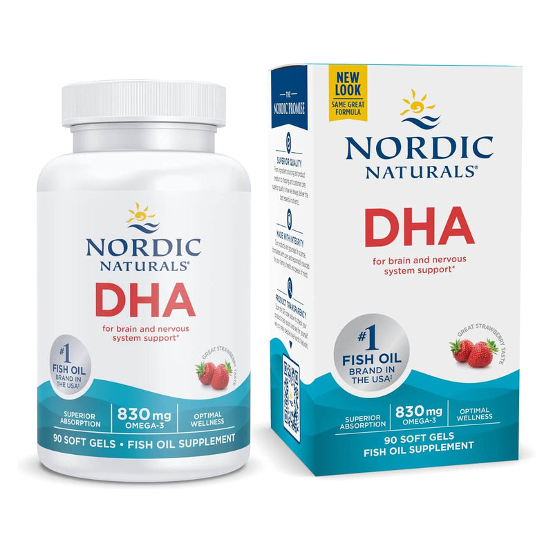 Nordic® DHA Strawberry 90 Softgels