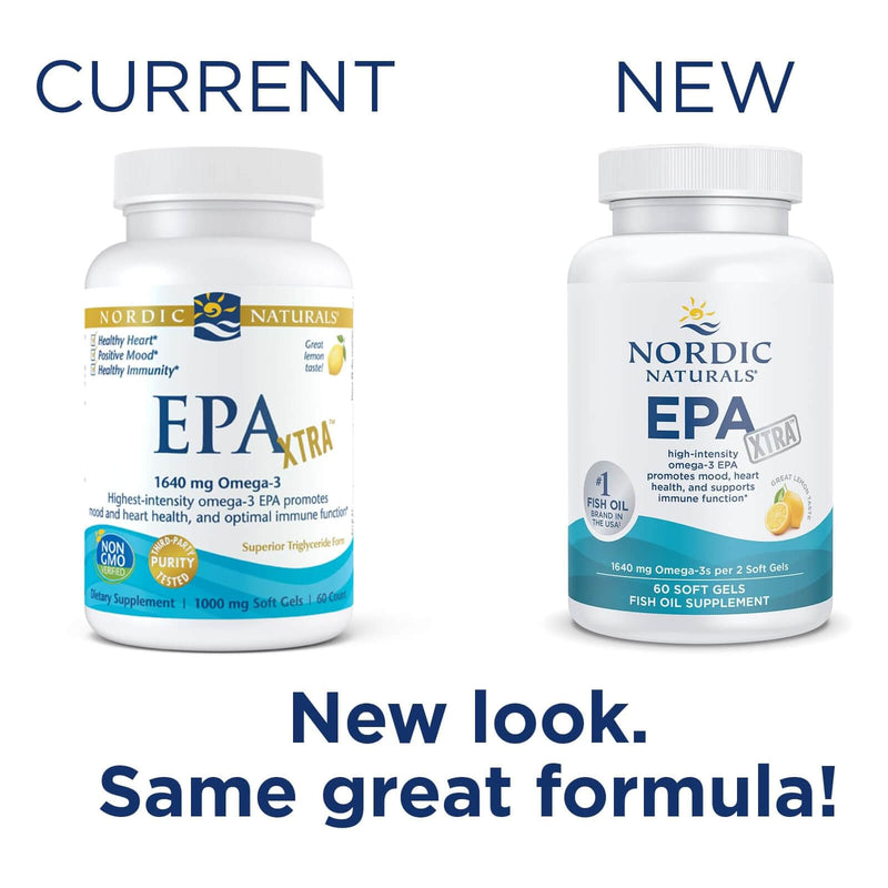 Nordic® EPA Xtra™ Lemon 60 Softgels