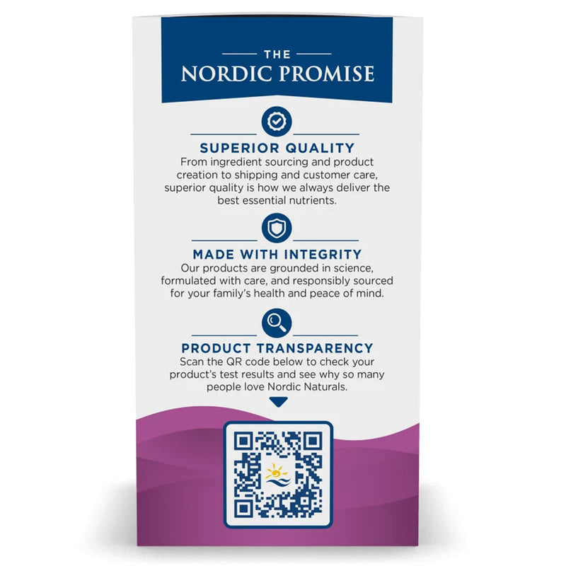 Nordic® Postnatal Omega-3 Lemon 60 Softgels