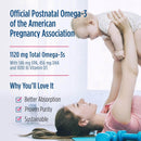 Nordic® Postnatal Omega-3 Lemon 60 Softgels - DailyVita
