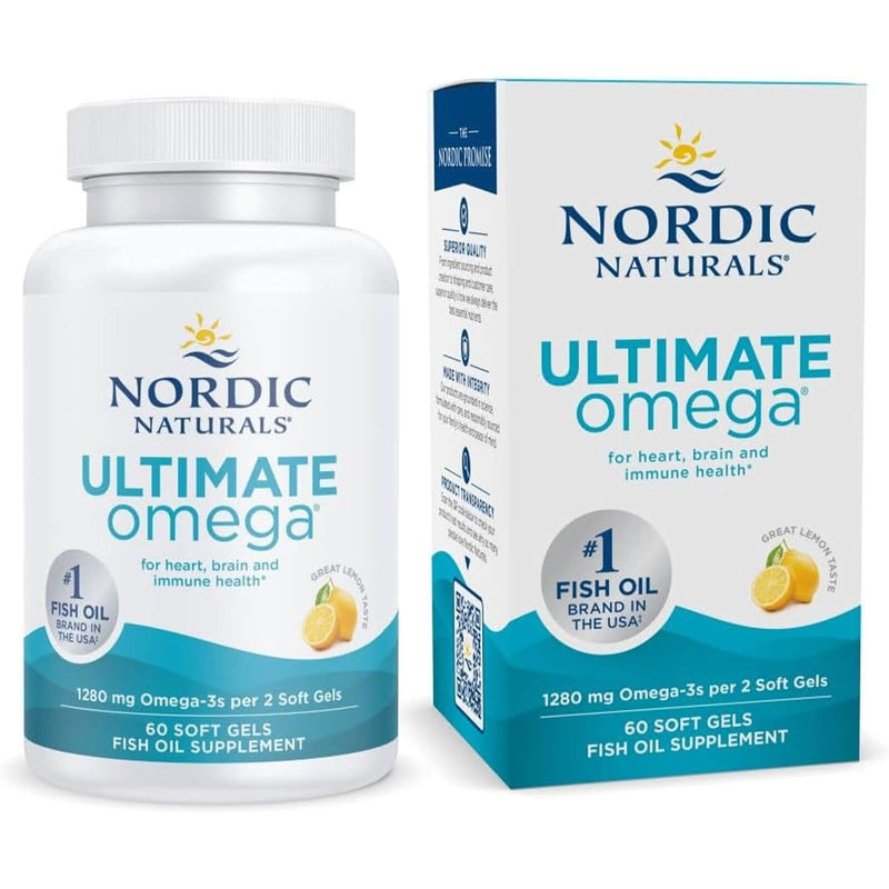 Nordic® Ultimate Omega® Lemon 60 Softgels