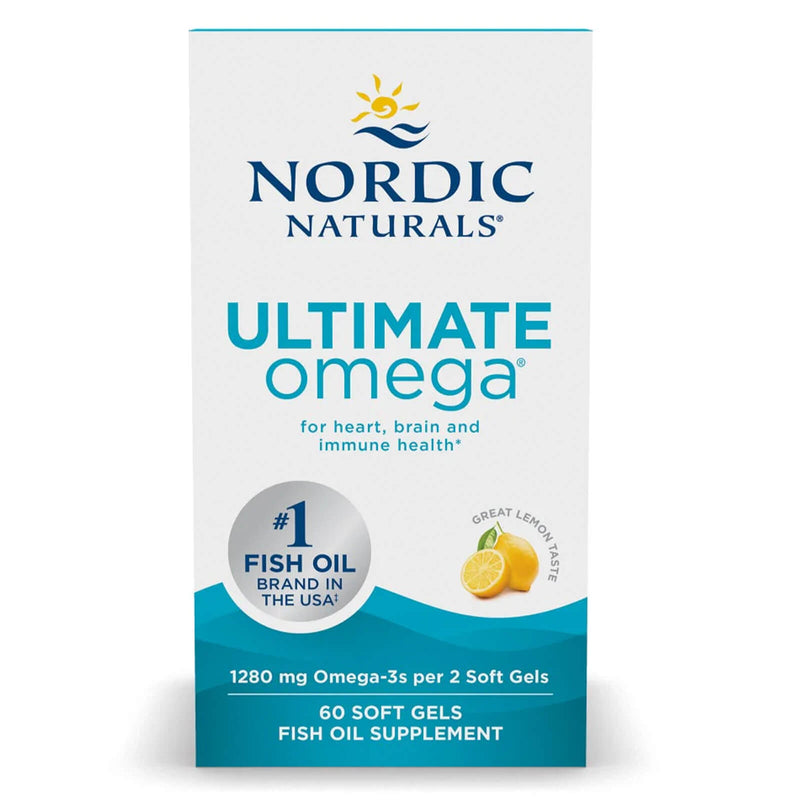 Nordic® Ultimate Omega® Lemon 60 Softgels