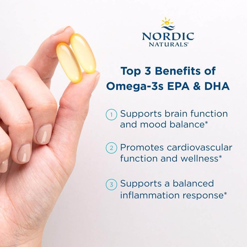 Nordic® Ultimate Omega-D3® Lemon 60 Softgels