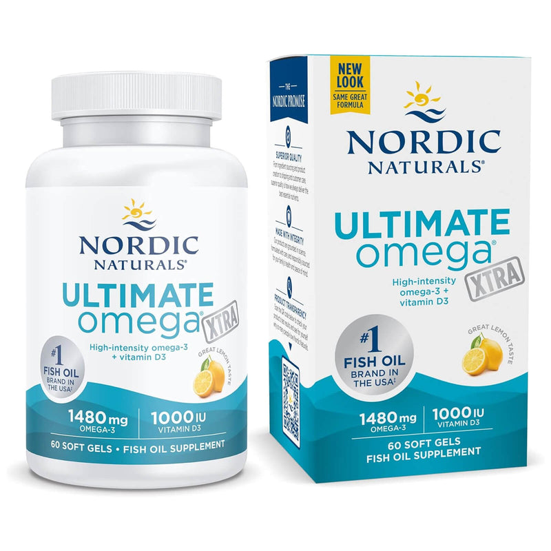 Nordic® Ultimate Omega® Xtra Lemon 60 Softgels