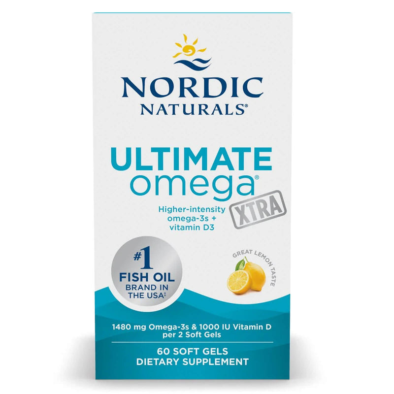 Nordic® Ultimate Omega® Xtra Lemon 60 Softgels