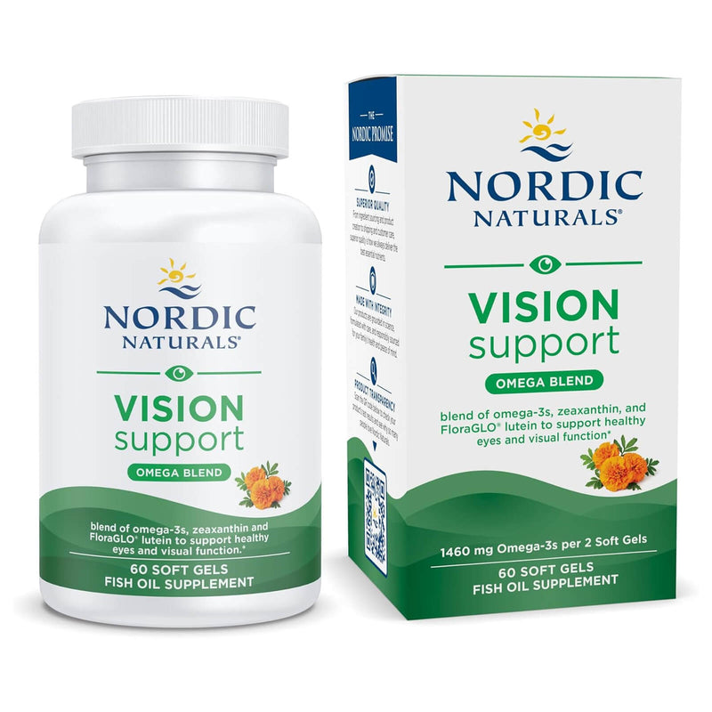 Nordic® Vision Support (Omega Vision™) Unflavored 60 Softgels