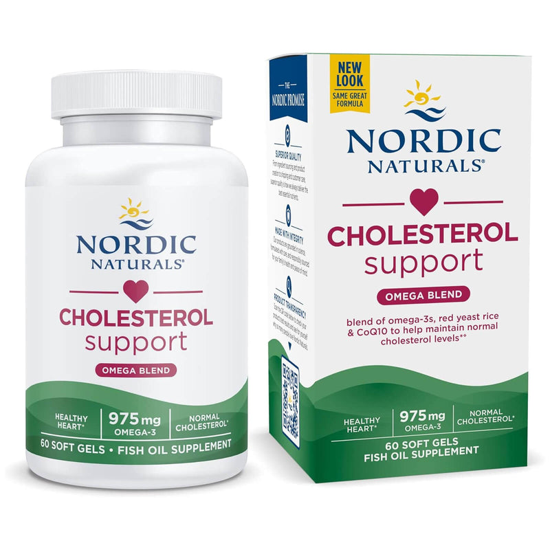 Nordic® Cholesterol Support* (formerly Omega LDL™) Unflavored 60 Softgels