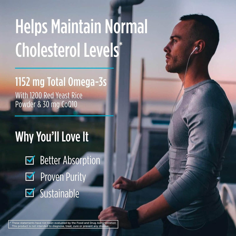 Nordic® Cholesterol Support* (formerly Omega LDL™) Unflavored 60 Softgels