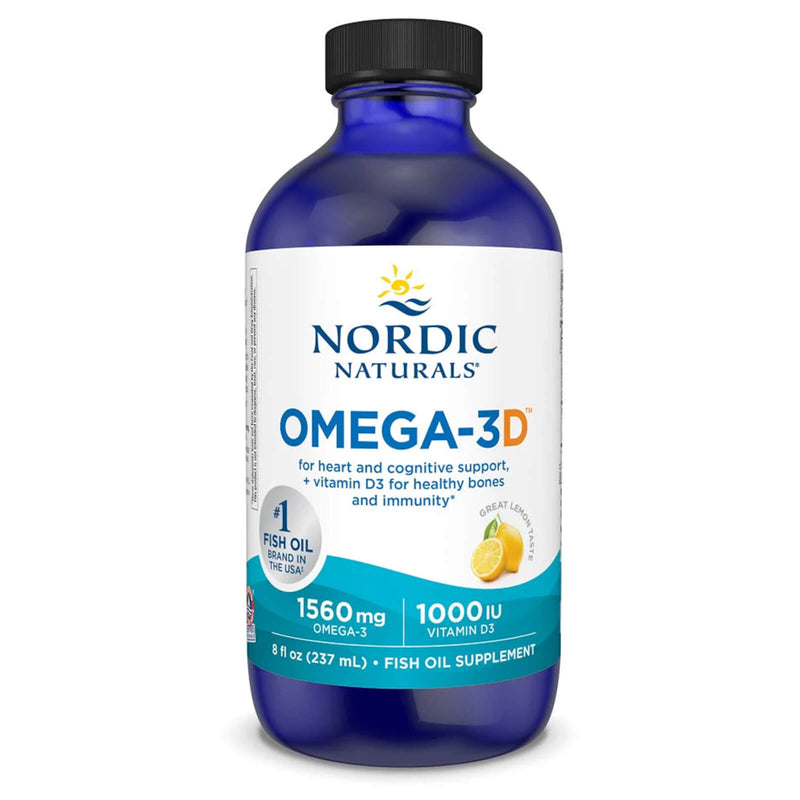 Nordic® Omega-3D™ Lemon 8 oz