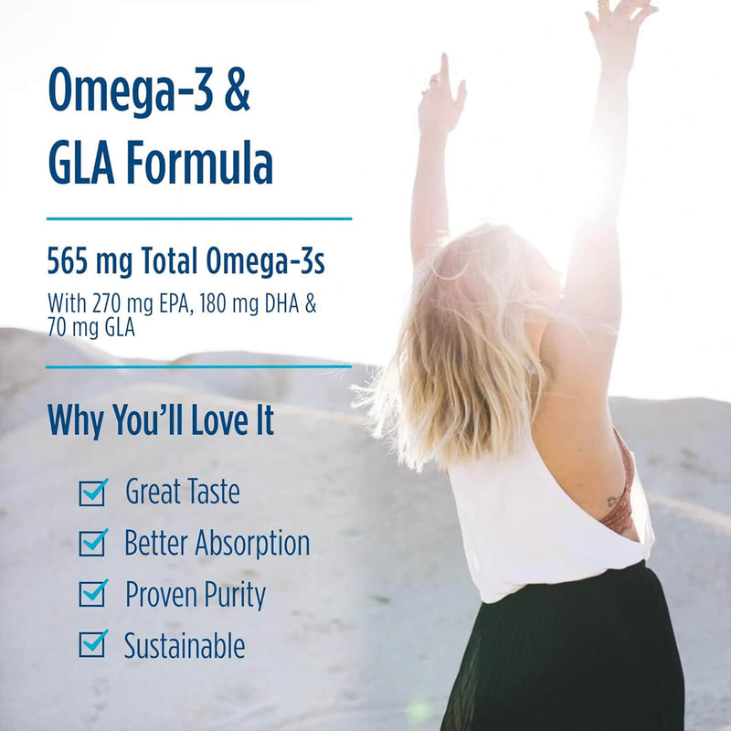 Nordic® Complete Omega™ Lemon 120 Softgels