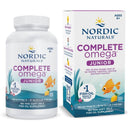 Nordic® Complete Omega™ Jr. Lemon 180 Softgels - DailyVita