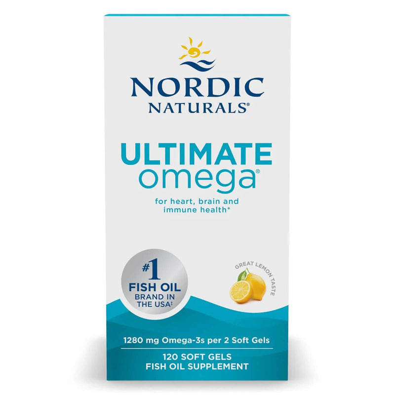 Nordic® Ultimate Omega® Lemon 120 Softgels