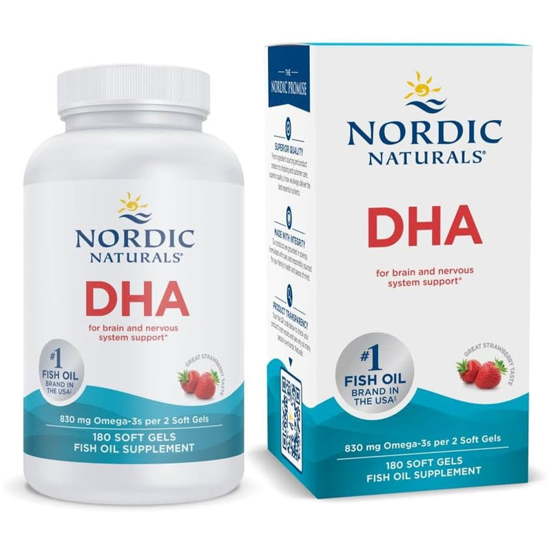 Nordic® DHA Strawberry 180 Softgels