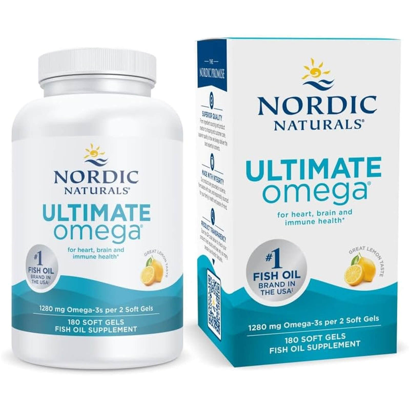 Nordic® Ultimate Omega® Lemon 180 Softgels