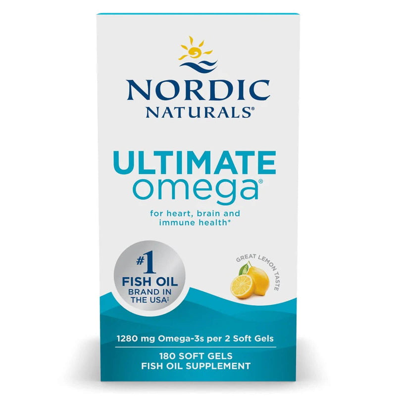 Nordic® Ultimate Omega® Lemon 180 Softgels