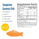 Nordic® Omega-3 Gummy Fish Tangerine 30 Gummies - DailyVita