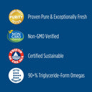 Nordic® Omega-3 Gummy Fish Tangerine 30 Gummies - DailyVita