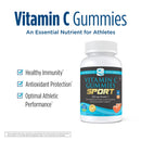 Nordic® Vitamin C Sport Tart Tangerine 120 Gummies - DailyVita
