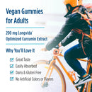 Nordic® Zero Sugar Curcumin Mango 60 Gummies - DailyVita