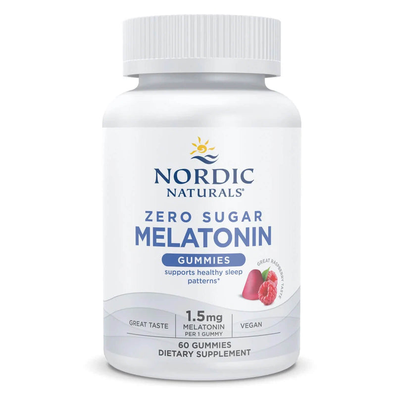 Nordic® Zero Sugar Melatonin Raspberry 60 Gummies