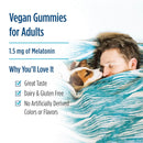 Nordic® Zero Sugar Melatonin Raspberry 60 Gummies - DailyVita