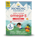 Nordic® Zero Sugar Omega-3 Fishies Tutti Fruitti 36 Gummies - DailyVita