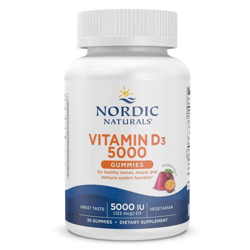 Nordic® Vitamin D3 5000 Passion Fruit 30 Gummies