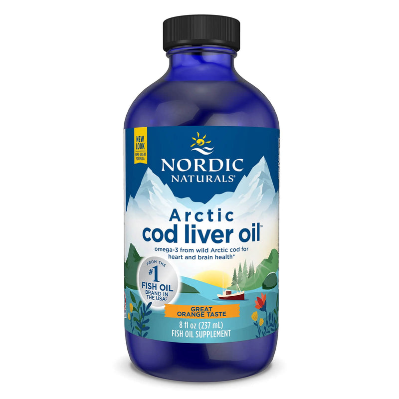 Nordic® Arctic Cod Liver Oil™ Orange 8 oz