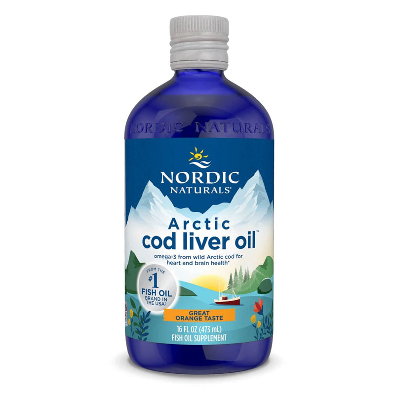 Nordic® Arctic Cod Liver Oil™ Orange 16 oz