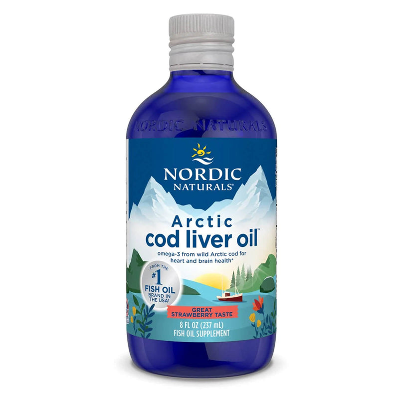 Nordic® Arctic Cod Liver Oil™ Strawberry 8 oz