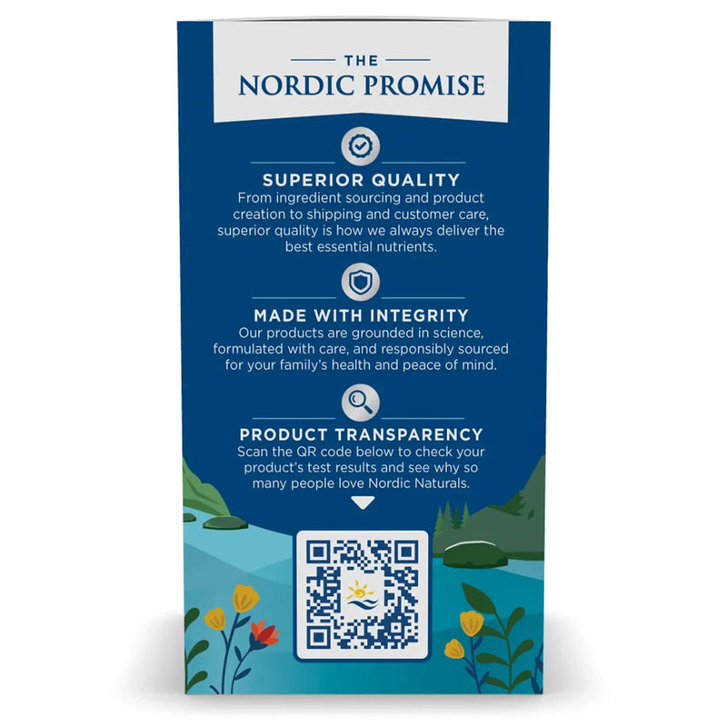 Nordic® Arctic Cod Liver Oil™ Lemon 180 Softgels