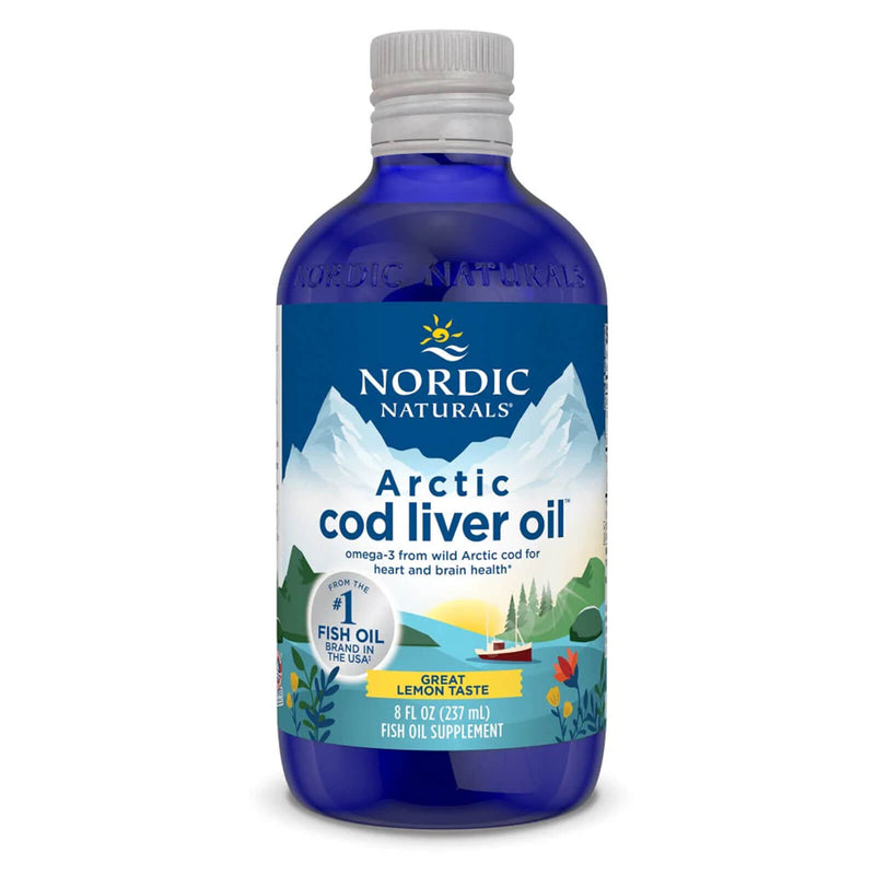 Nordic® Arctic Cod Liver Oil™ Lemon 8 oz