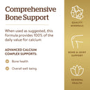 Solgar Advanced Calcium Complex 120 Tablets - DailyVita